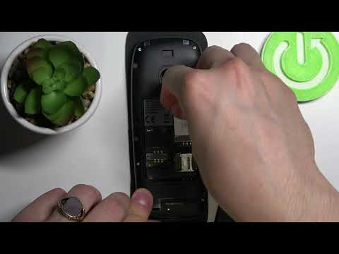 Как вставить SIM и SD карту в Nokia 6310