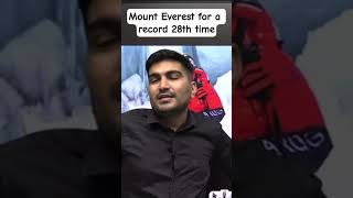 Man Climbs Mount Everest 28 times worldrecord cuet viral news currentaffair pw