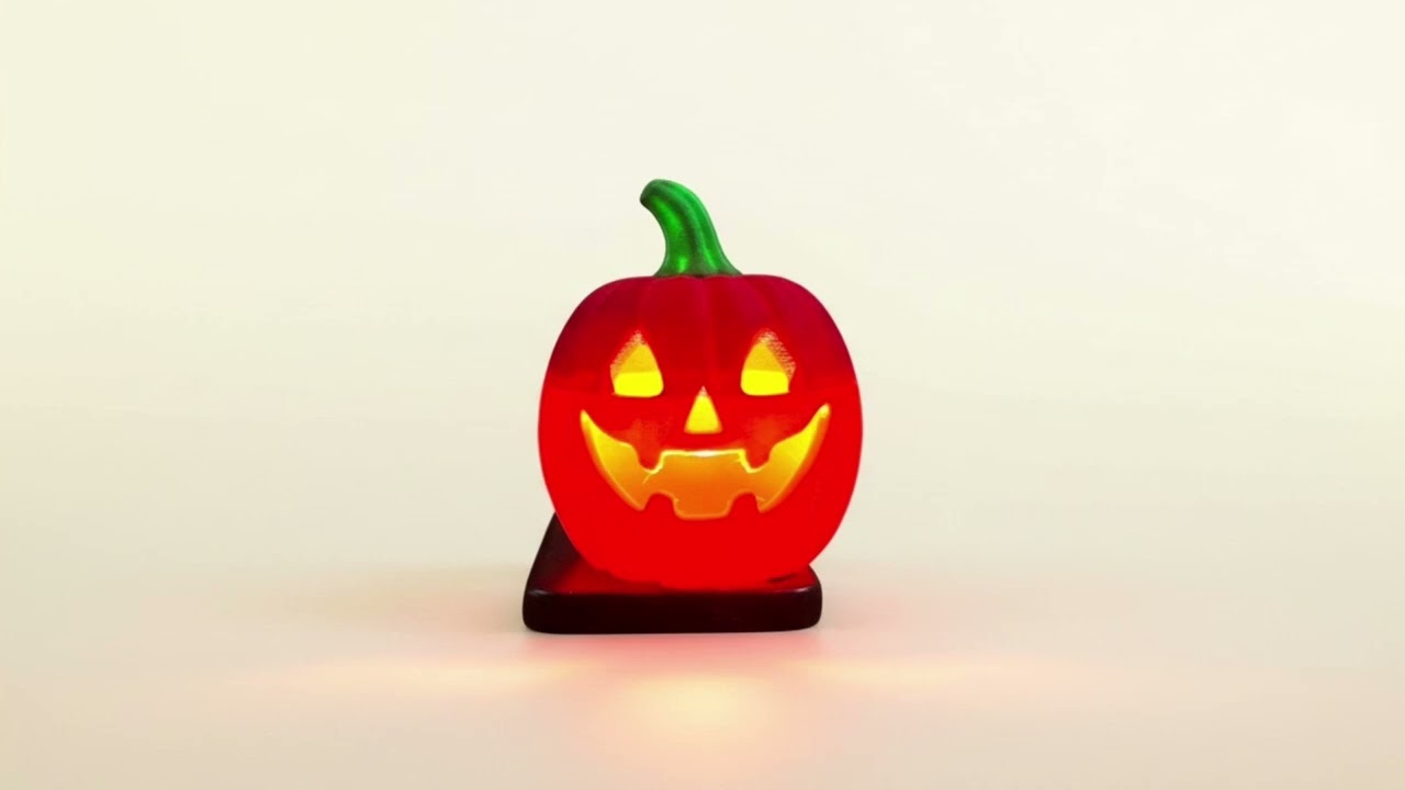 PLA Pumpkin Glow Buddy