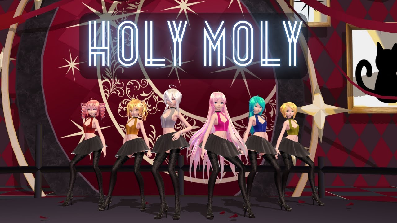 |MMD| IVE - Holy Moly |Full group MOTION DL| - YouTube