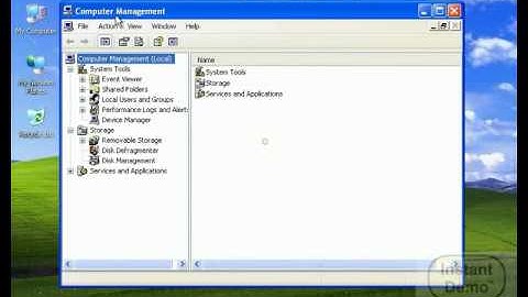 Users and Groups Managements in windows xp 1)