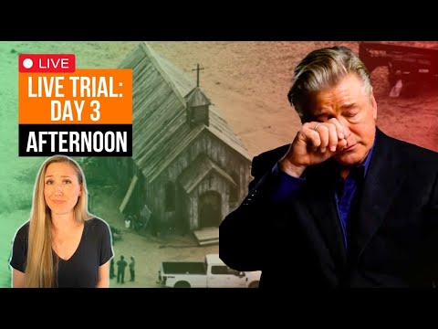 LIVE The Alec Baldwin Rust Trial Day 3 AFTERNOON