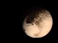 Survol de pluton vue de new horizons