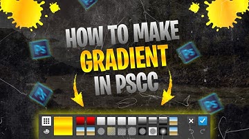 How To make Gradient On Android | How To Make Gradient Text On PSCC