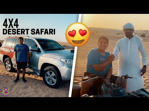 4×4 Desert Safari in Dubai !! 😎😎😎