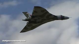 Avro Vulcan Display at Riat 2010. Royal International Air Tattoo.