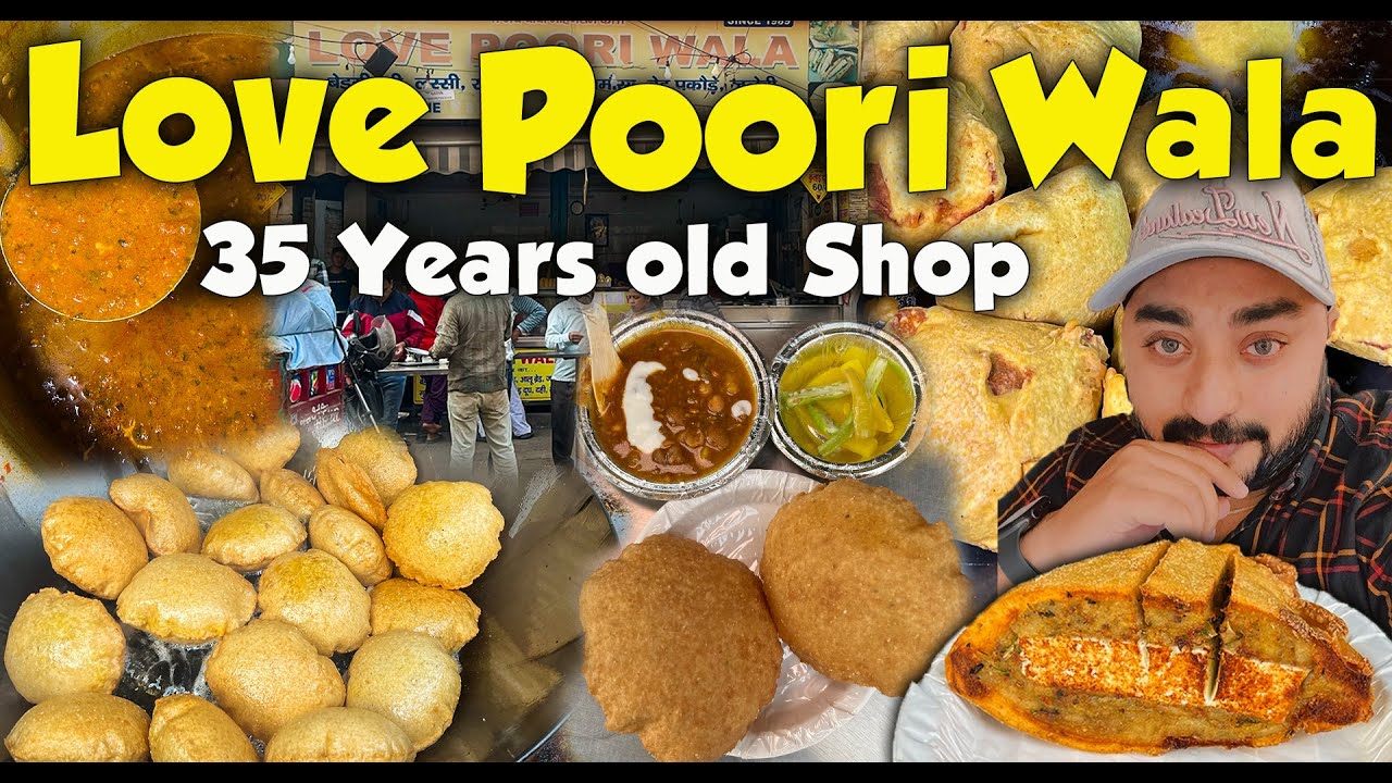 Love Poori Wala | Delhi ka Sabse Bada Bread Pakora | 35 Years old Shop | 4k