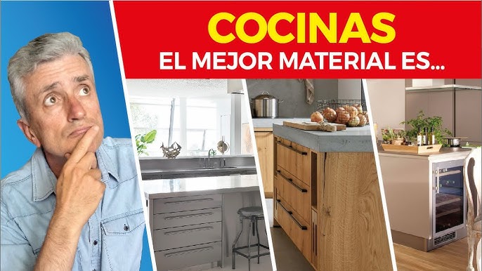 Cajones para cocina de diferentes materiales.