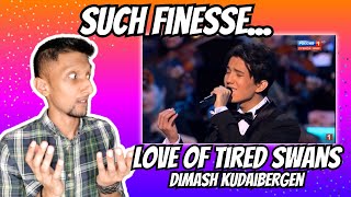 HE’S BUILT DIFFERENT! | Love of Tired Swans - Dimash Kudaibergen (Reaction & Vocal Analysis)