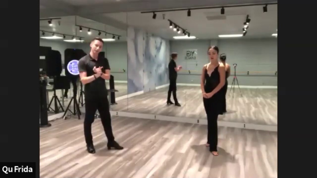 恰恰舞单人练习套路 ChaChaCha Basic Steps Routine - YouTube