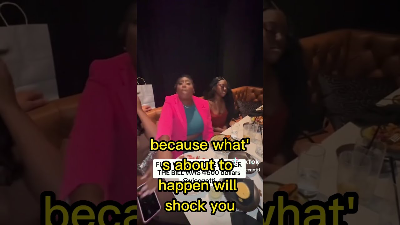 BIRTHDAY GIRL REFUSES TO PAY 4 600 BILL