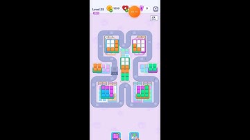 Color Cube Match Sort Puzzle - Level 25