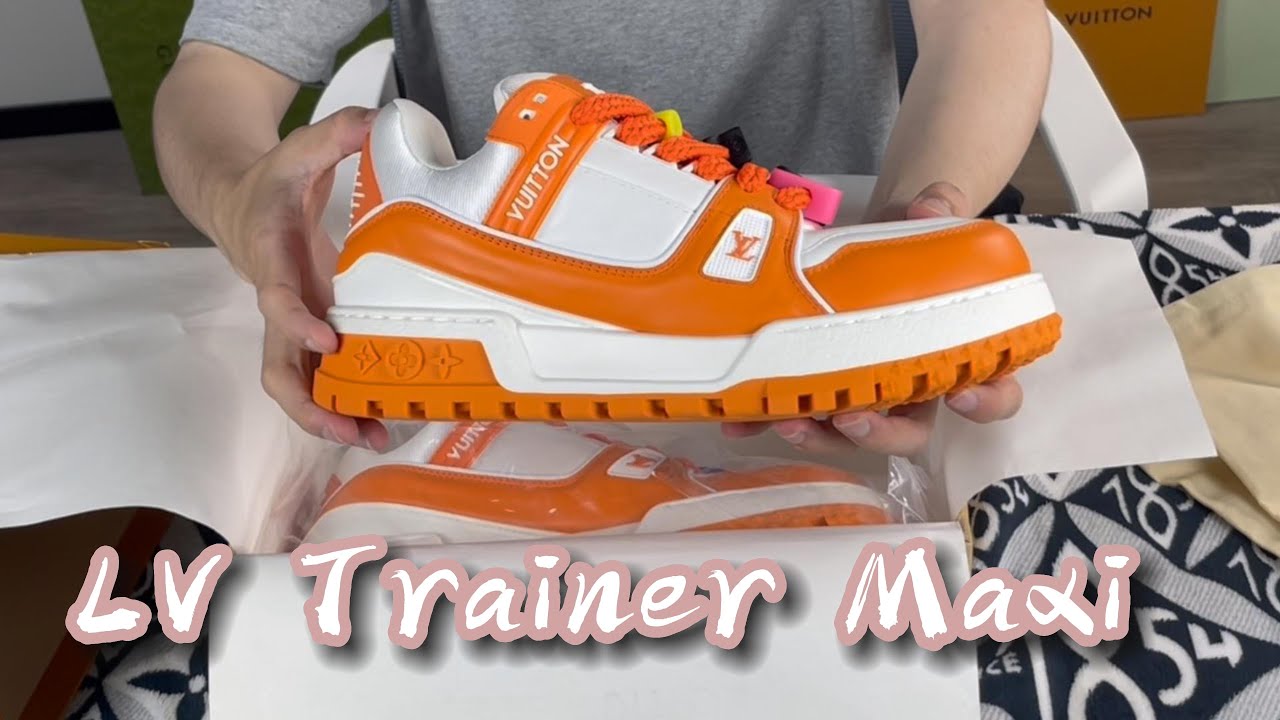 Louis Vuitton Trainer Maxi Orange