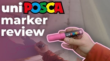 Uni-Posca Pc-8k (8mm) Marker Review (Street test) | Gopher