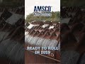 AMSCO® is ready to roll in 2025! Filling your mining and shredding needs.