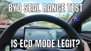 Eco Mode vs Normal Mode | BYD Seal Range Test for Highway Efficiency