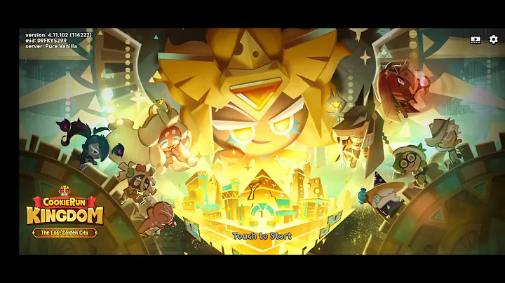 1 Hour 'The Lost Golden City' Opening Title Music Soundtrack OST HD 1080p - Cookie Run Kingdom