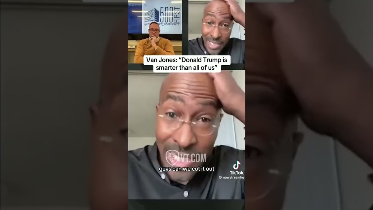 Van Jones Admits Trump Is Brilliant