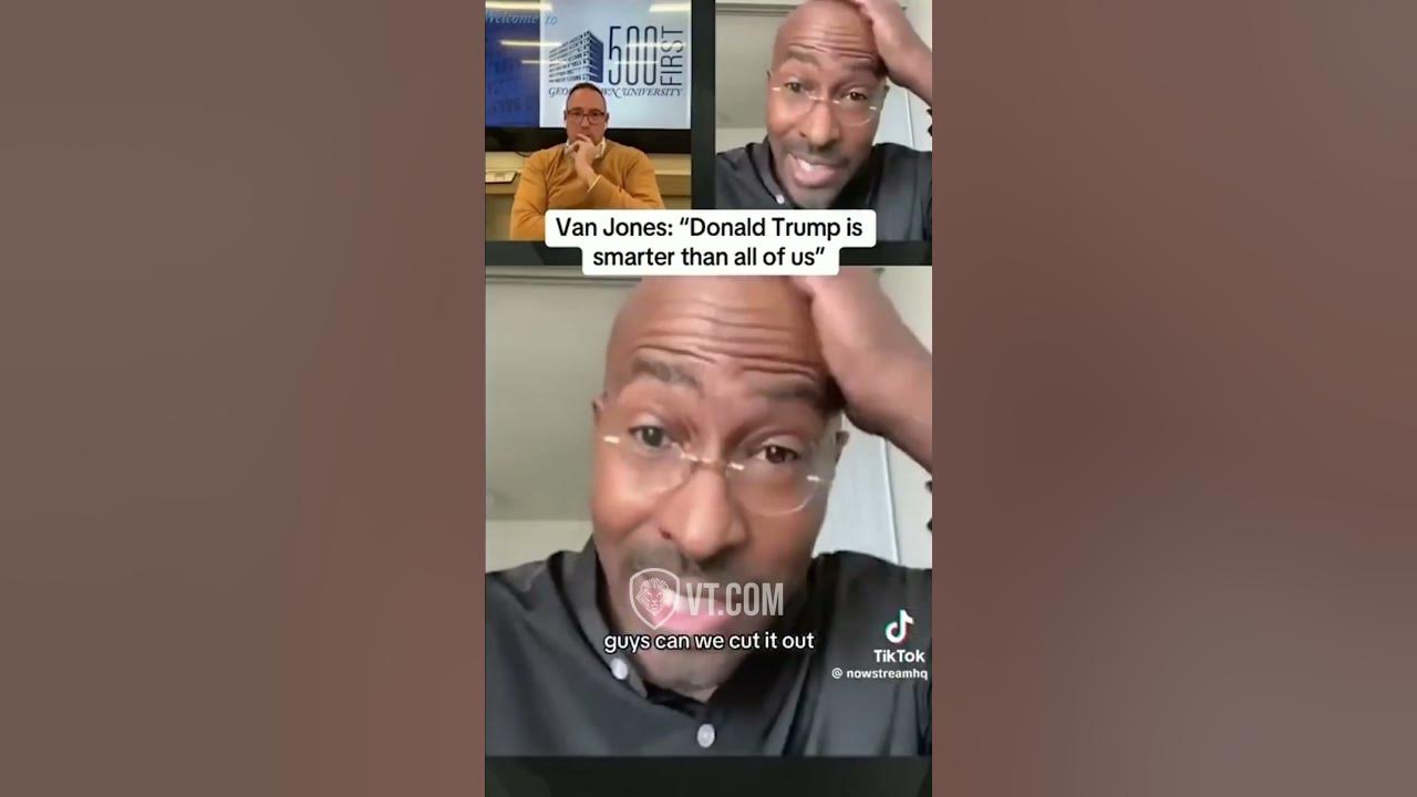 Van Jones Admits Trump is Brilliant