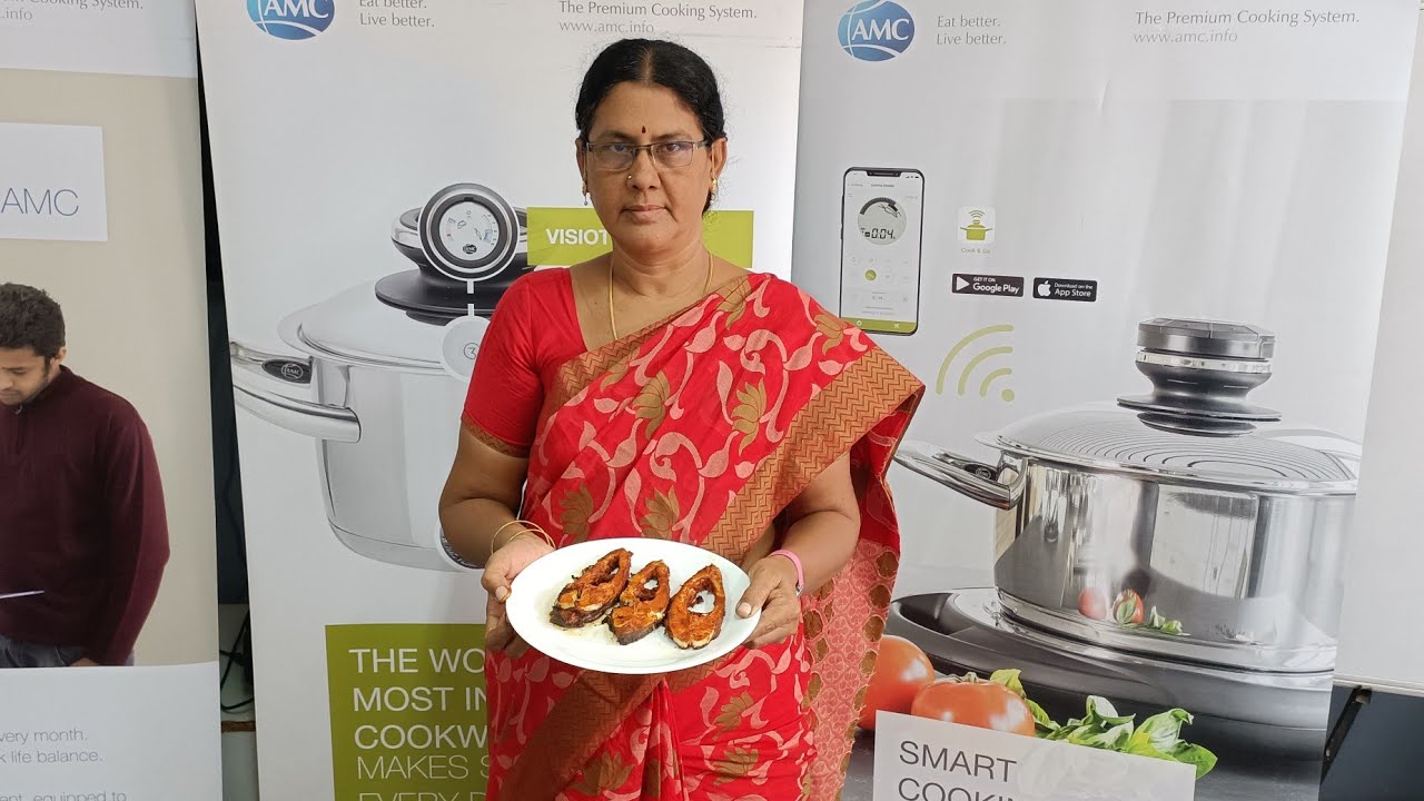 Fish Fry | Zero Oil | Tasty | Healthy |AMC Cookware