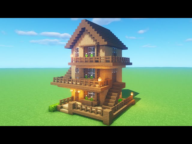 Build the Perfect Wooden House for Survival in Minecraft — Eightify