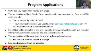 HUD's Continuum of Care Notice of Funding Opportunity Federal Fiscal Year 2026 Renewal Applicants