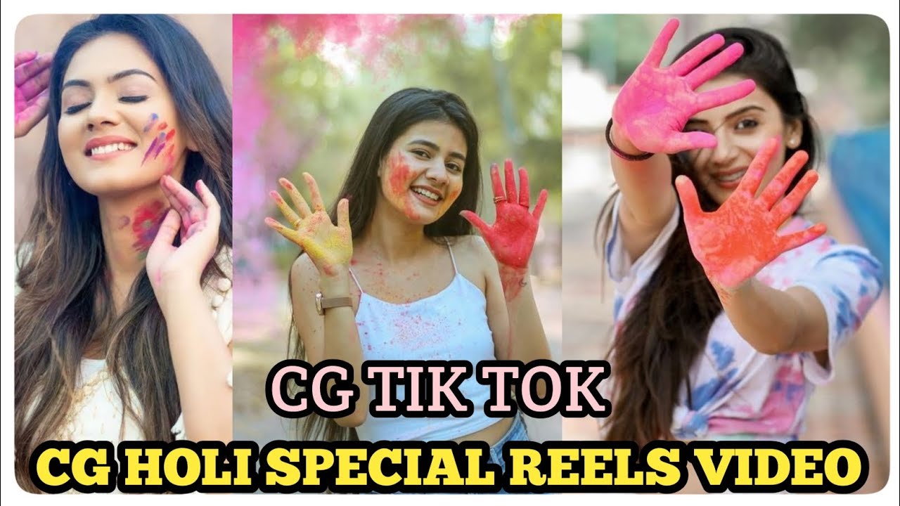 Cg Holi Special reels video New cg Chattisgarhi Reels tik tok video ...