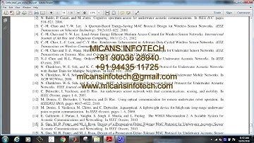 Energy efficient multichannel MAC protocol matlab projects code matlab projects code