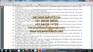Energy efficient multichannel MAC protocol matlab projects code matlab projects code