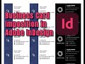 How to Impose Business Cards in Adobe InDesign