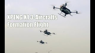 Xpeng X1 Formation Flying
