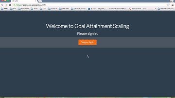 Goal Attainment Scaling Application: Introduction