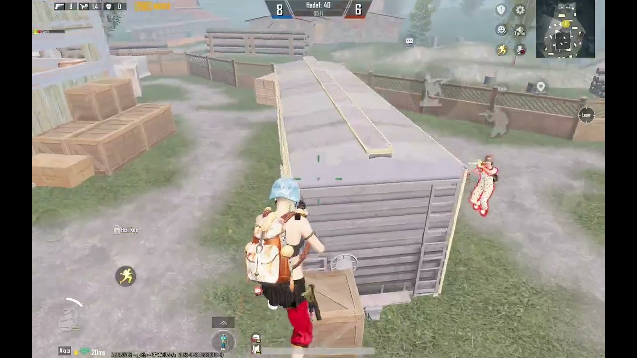 HİLEYLE VS ATTIM HİLE OLDUĞUNU KABUL ETTİ RAPORLAMAMA RAĞMEN BAN YEMEDİ PUBG MOBILE.