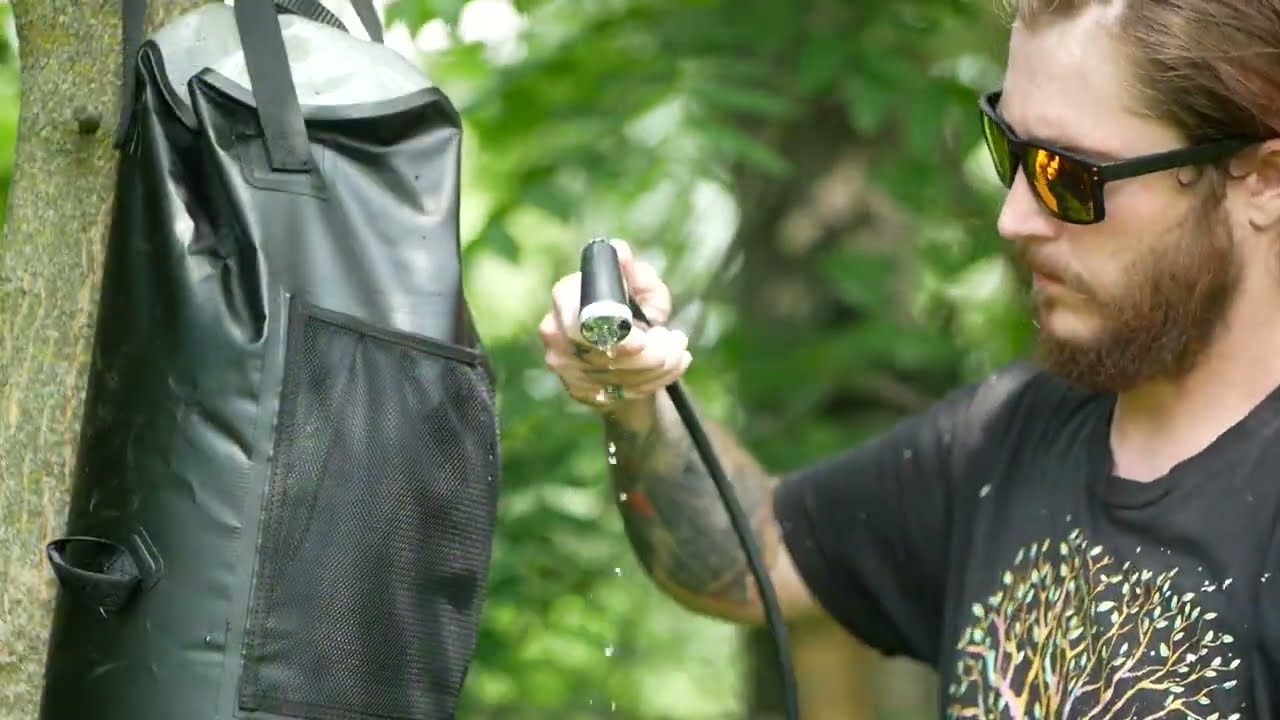 The Ultimate Solar Shower Bag For Your Next Adventure!