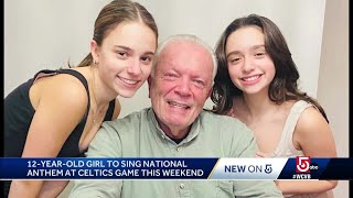 Girl to sing national anthem at Celtics game