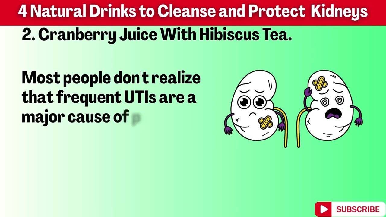 Top 4 Natural Drinks to Cleanse and Protect Your Kidneys
