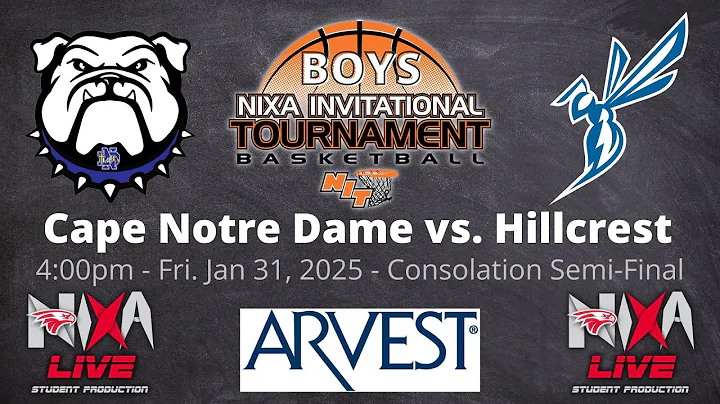 2025 Boys Nixa Invitational | Cape Notre Dame vs Hillcrest | Consolation Semi-Final