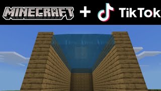 Water Roof Minecraft Tiktok Compilation 9