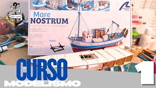 CURSO DE MODELISMO NAVAL: Construyendo la maqueta en madera del Mare Nostrum Ep. 1