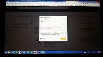 How to find your amazon wish list link.