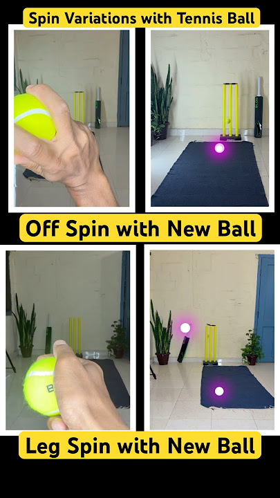 Spin variation tennis ball #cricket #trending #bowling #shorts #viralshorts