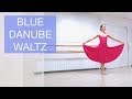 Blue danube waltz choreography for beginner ballet dancers  natalie danza
