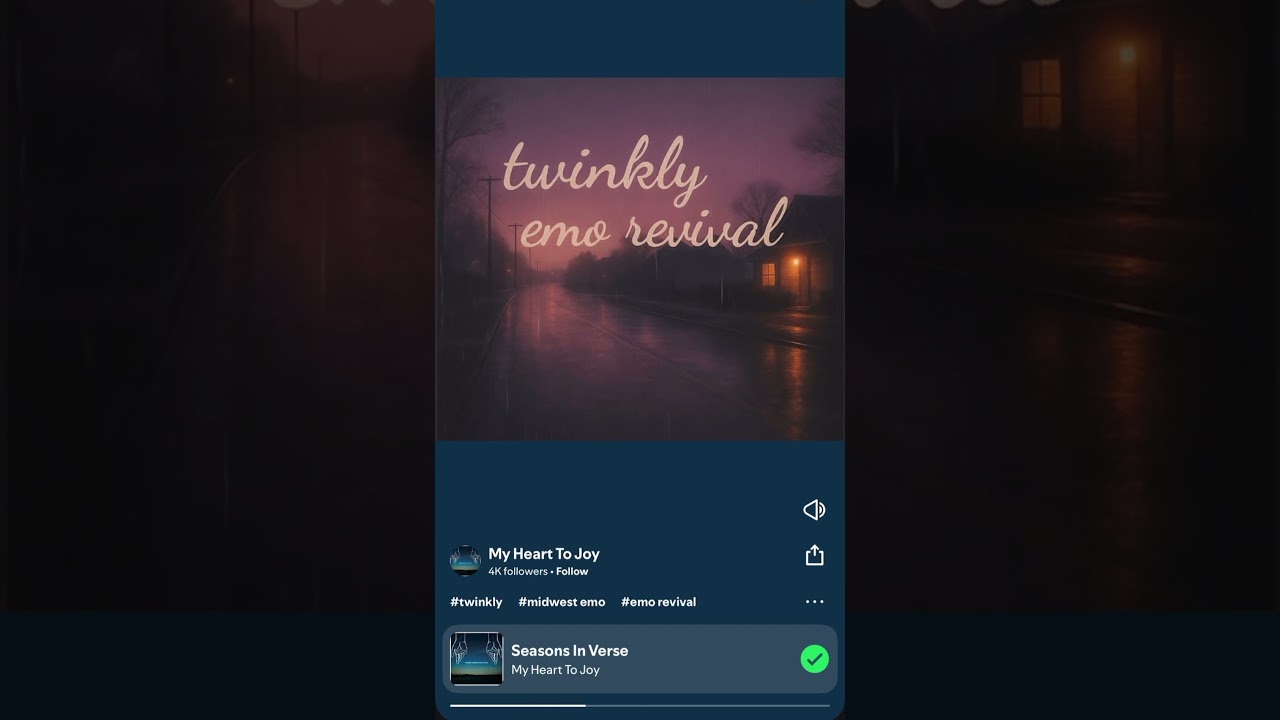 Seasons In Verse | Twinkly Emo Revival, midwest emo