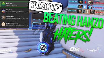 HANZO HATERS GET BEAT!? (SHUTTING UP TOXIC TEAMMATES)