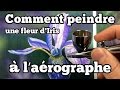 Comment peindre une fleur diris  larographe