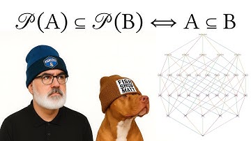 Verzamelingenleer klassiek: 𝒫(A) ⊆ 𝒫(B) als en alleen als A ⊆ B | Verzamelingen | Discrete wiskunde
