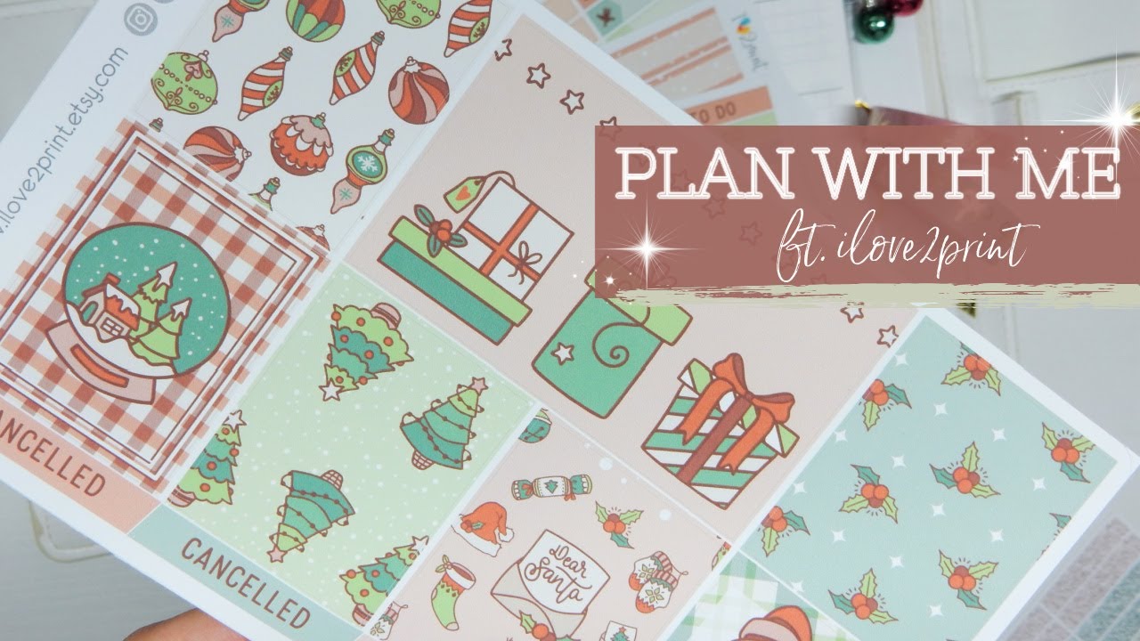 Plan With Me- ft. ilove2print | A6 Rings