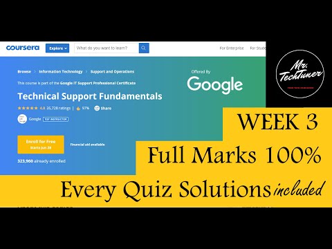 Technical Support Fundamentals by Google IT Support || Week 3 || Solutions || Coursera || Qwiklabs