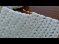 Super Very Very Easy Tunisian Crochet Model Yapımı Çok Kolay Tunus İşi Örgü Yelek Modeli ✔