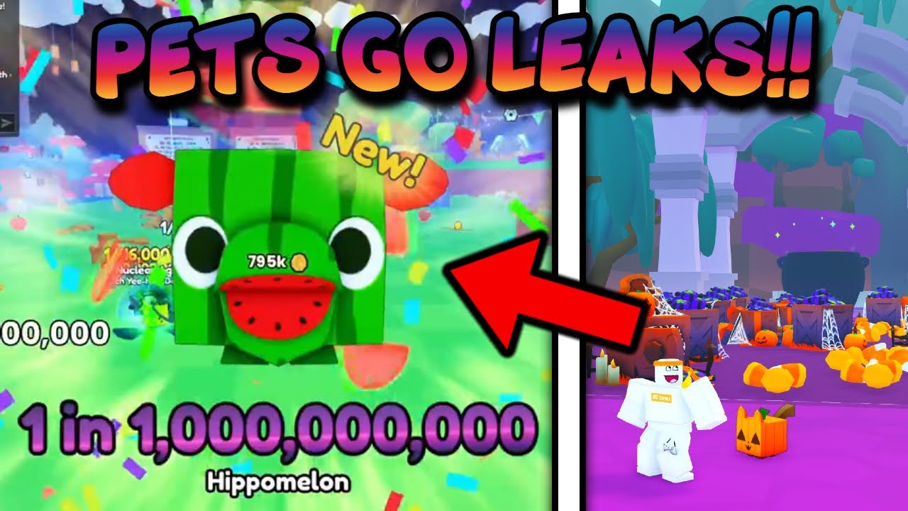 INSANE Pets GO LEAKS and Pet Sim 99 HALLOWEEN UPDATE!! - YouTube